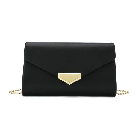 Pu Clutch Purse Evening Bag Chic Clutch Handbag B) - Picture 1 of 7